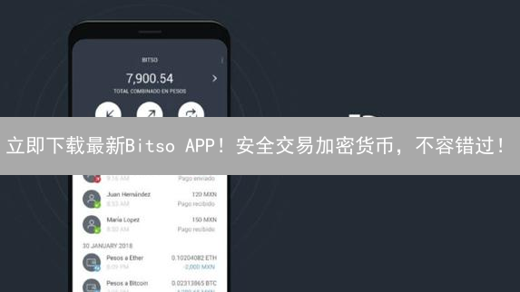 立即下载最新Bitso APP！安全交易加密货币，不容错过！