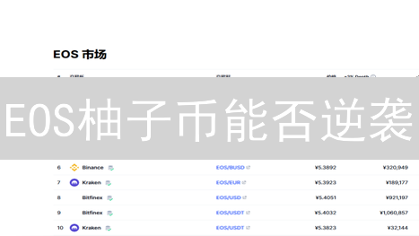 EOS柚子币能否逆袭？2024年潜力大爆发？内幕揭秘！